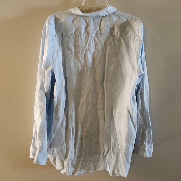 ARITZIA BABATON Utility Linen Shirt - Picture 6 of 7